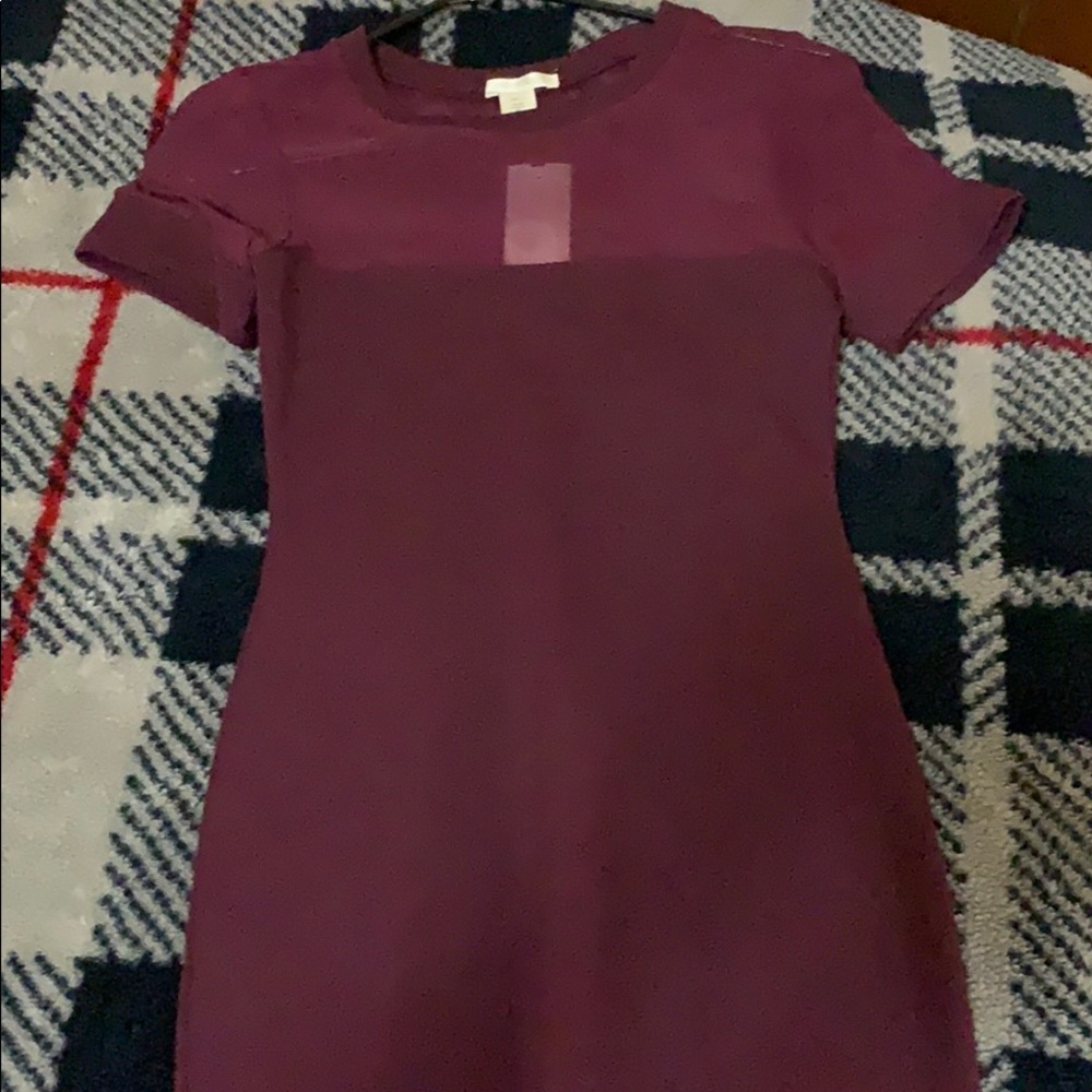 Maroon Dress